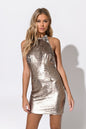 Tobi Living My Best Life Sequin Backless Mini Dress x2