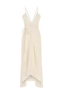 The Handloom Sage Maxi Dress