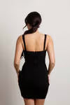 Tobi Alexandria Surplice Bodycon Mini Dress x2