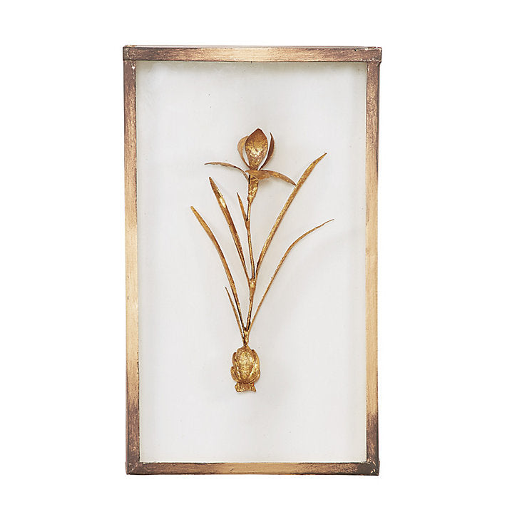Ballard Designs Fleur de Tole Gold Wall Decor