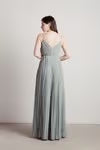 Tobi Love Galore Pleated Slit Maxi Dress
