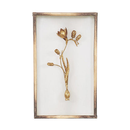 Ballard Designs Fleur de Tole Gold Wall Decor