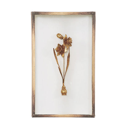 Ballard Designs Fleur de Tole Gold Wall Decor