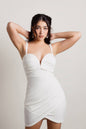 Tobi Alexandria Surplice Bodycon Mini Dress x2
