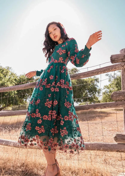 JessaKae Acacia Dress - Green