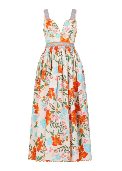 JessaKae Dawn Dress - Island Orange