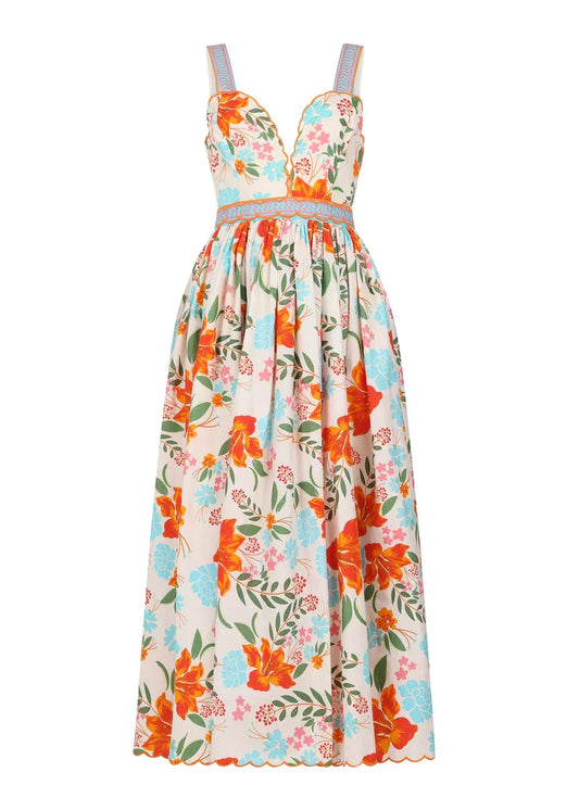 JessaKae Dawn Dress - Island Orange