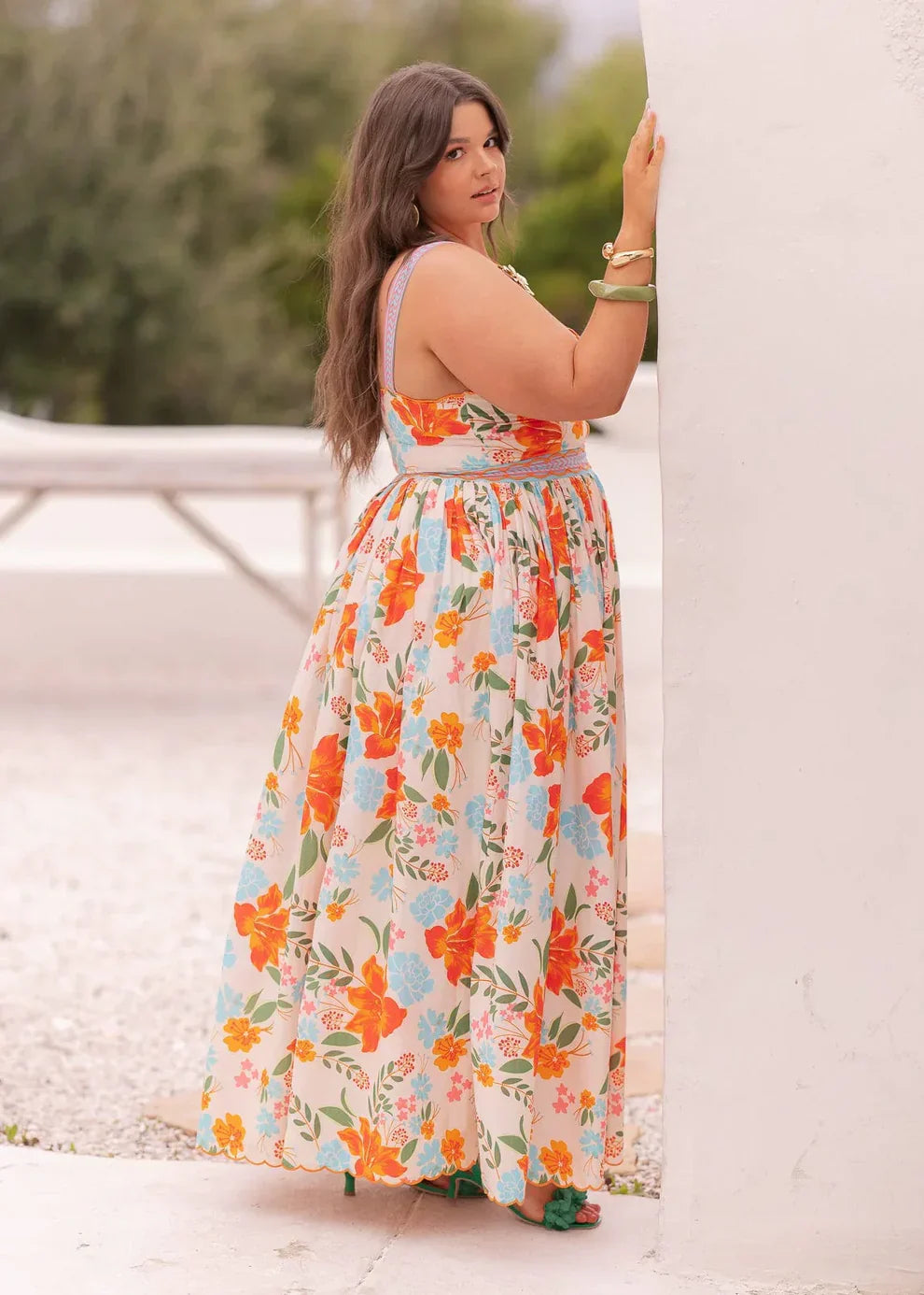 JessaKae Dawn Dress - Island Orange