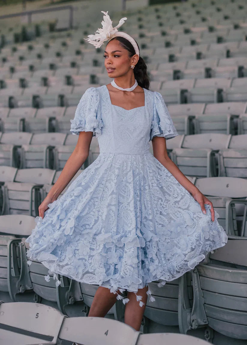 JessaKae Paisley Dress - Blue