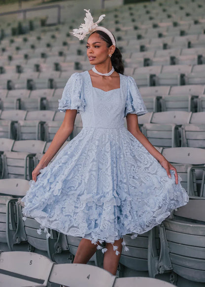 JessaKae Paisley Dress - Blue