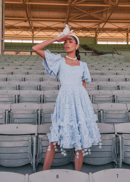 JessaKae Paisley Dress - Blue