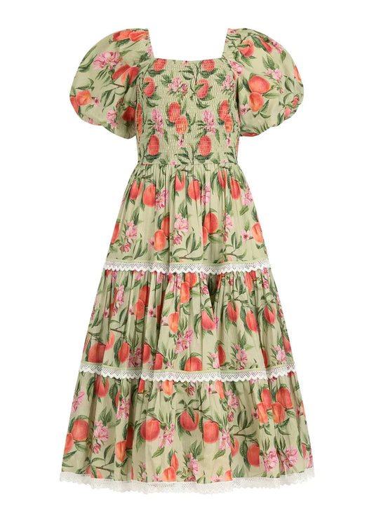 JessaKae Peaches Dress -  Georgia Peach
