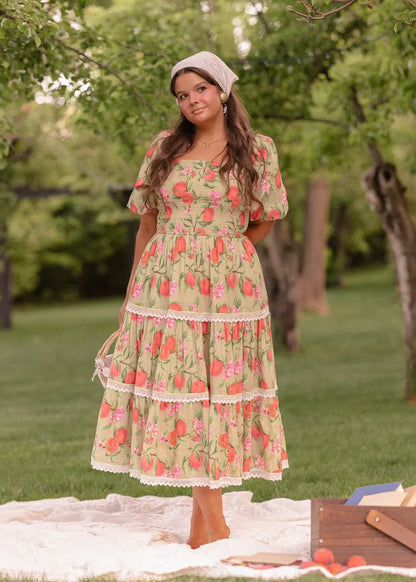 JessaKae Peaches Dress -  Georgia Peach