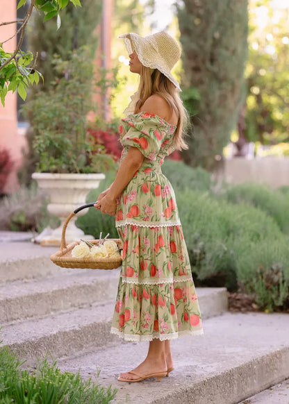 JessaKae Peaches Dress -  Georgia Peach