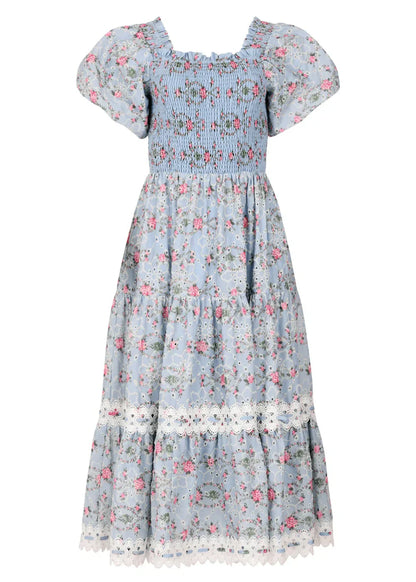 JessaKae Penelope Dress - Blue China