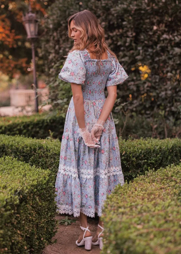 JessaKae Penelope Dress - Blue China