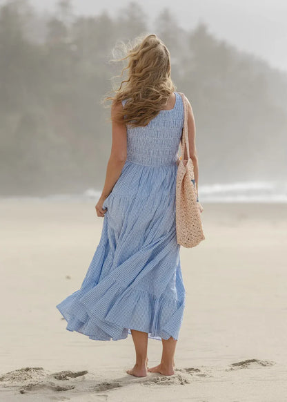 JessaKae Seabrooke Dress - Blue Shell