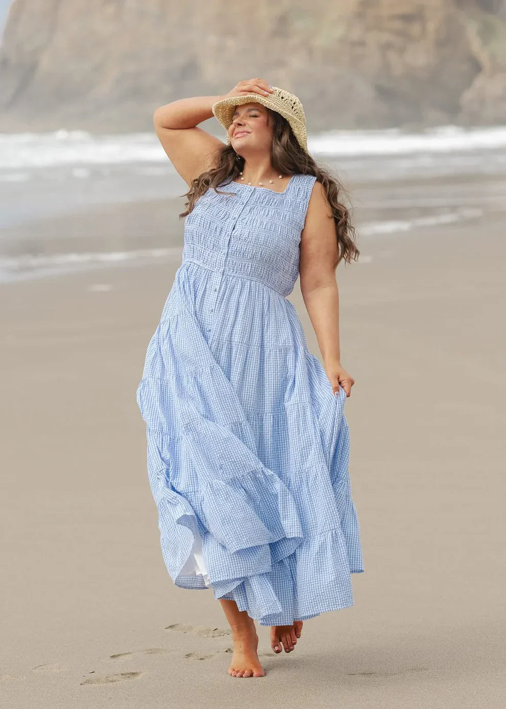 JessaKae Seabrooke Dress - Blue Shell
