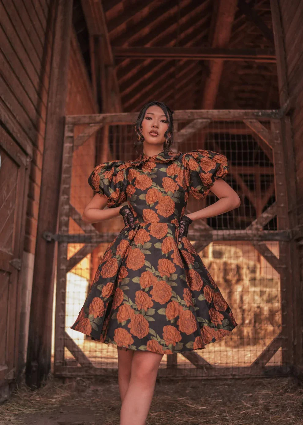 JessaKae Sylvie Dress - Orange Spice