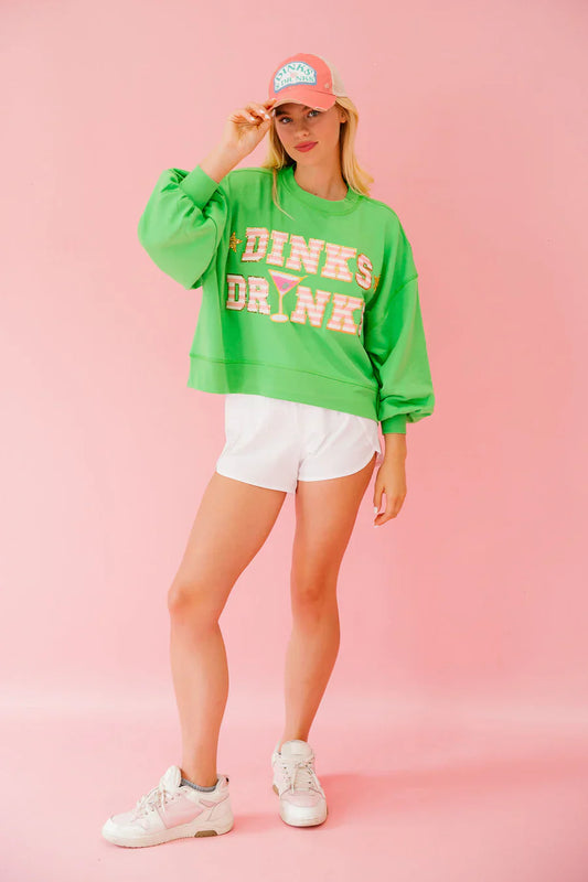 Judith March DINKS AND DRINKS PULLOVER