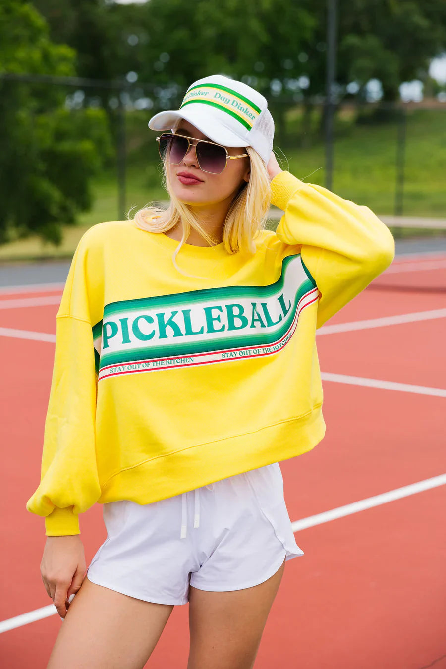 Judith March RETRO PICKLEBALL PULLOVER