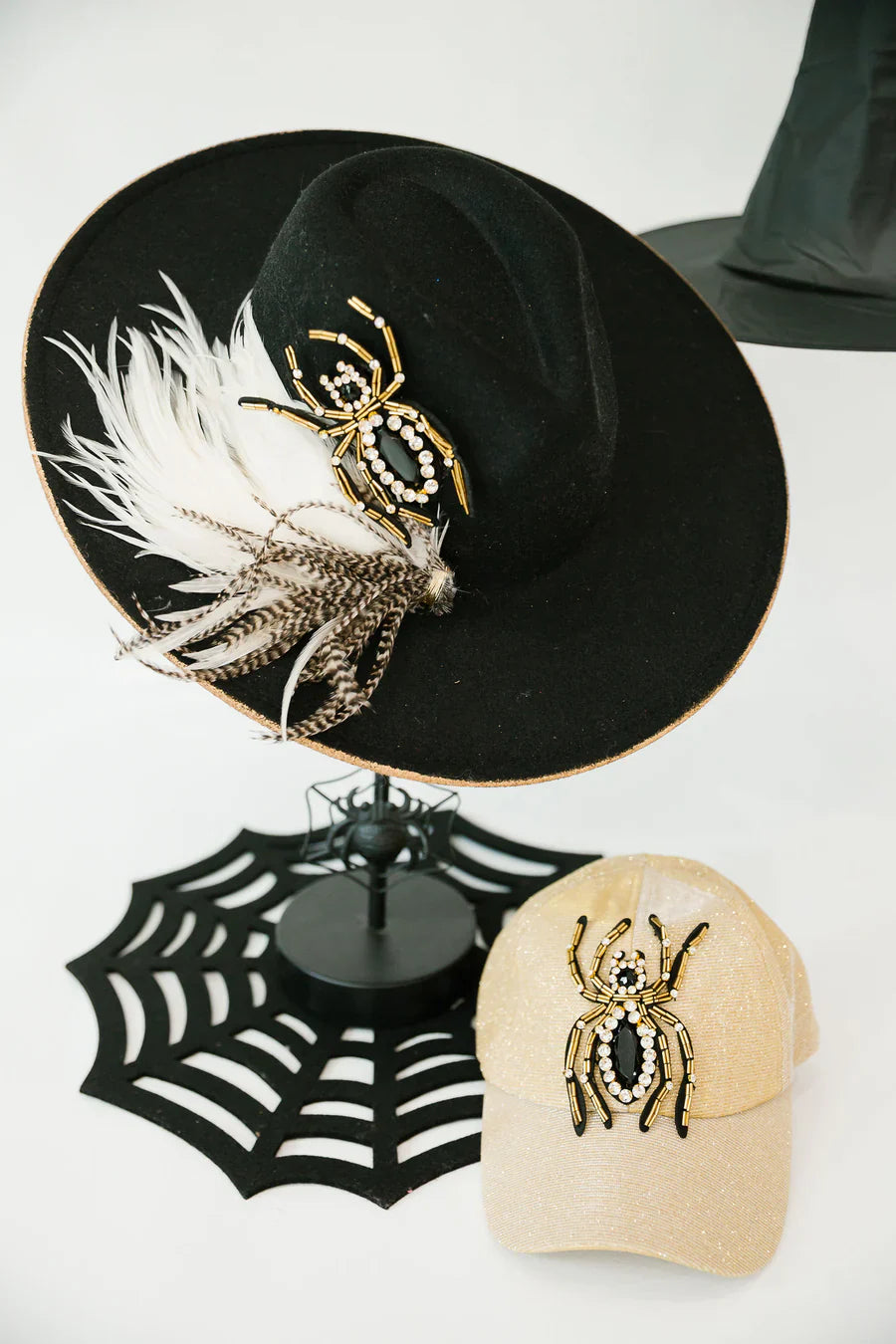 Judith March SPOOKY SPIDER BASEBALL HAT