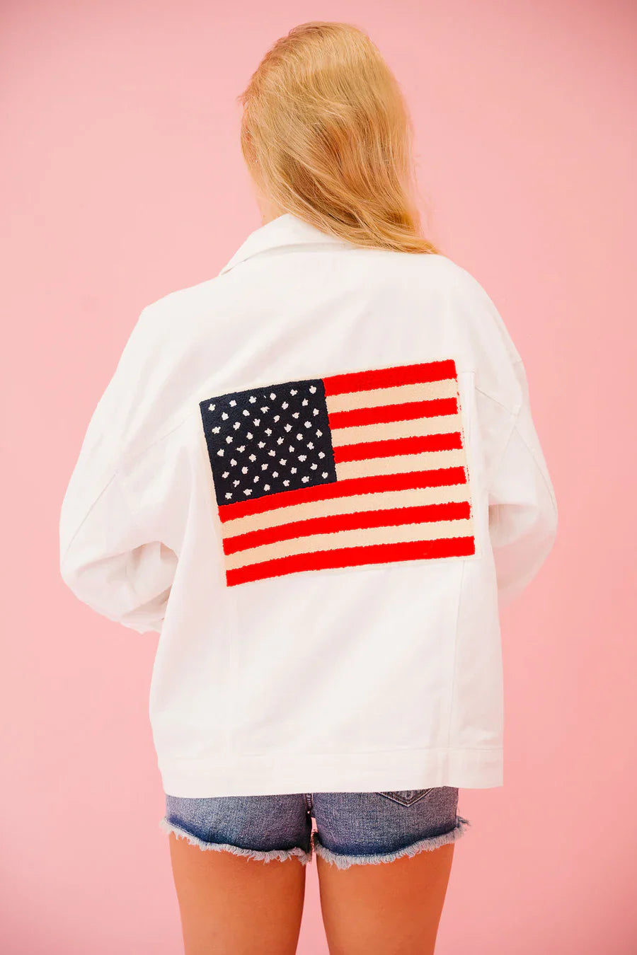 Judith March LAND OF THE FREE DENIM JACKET