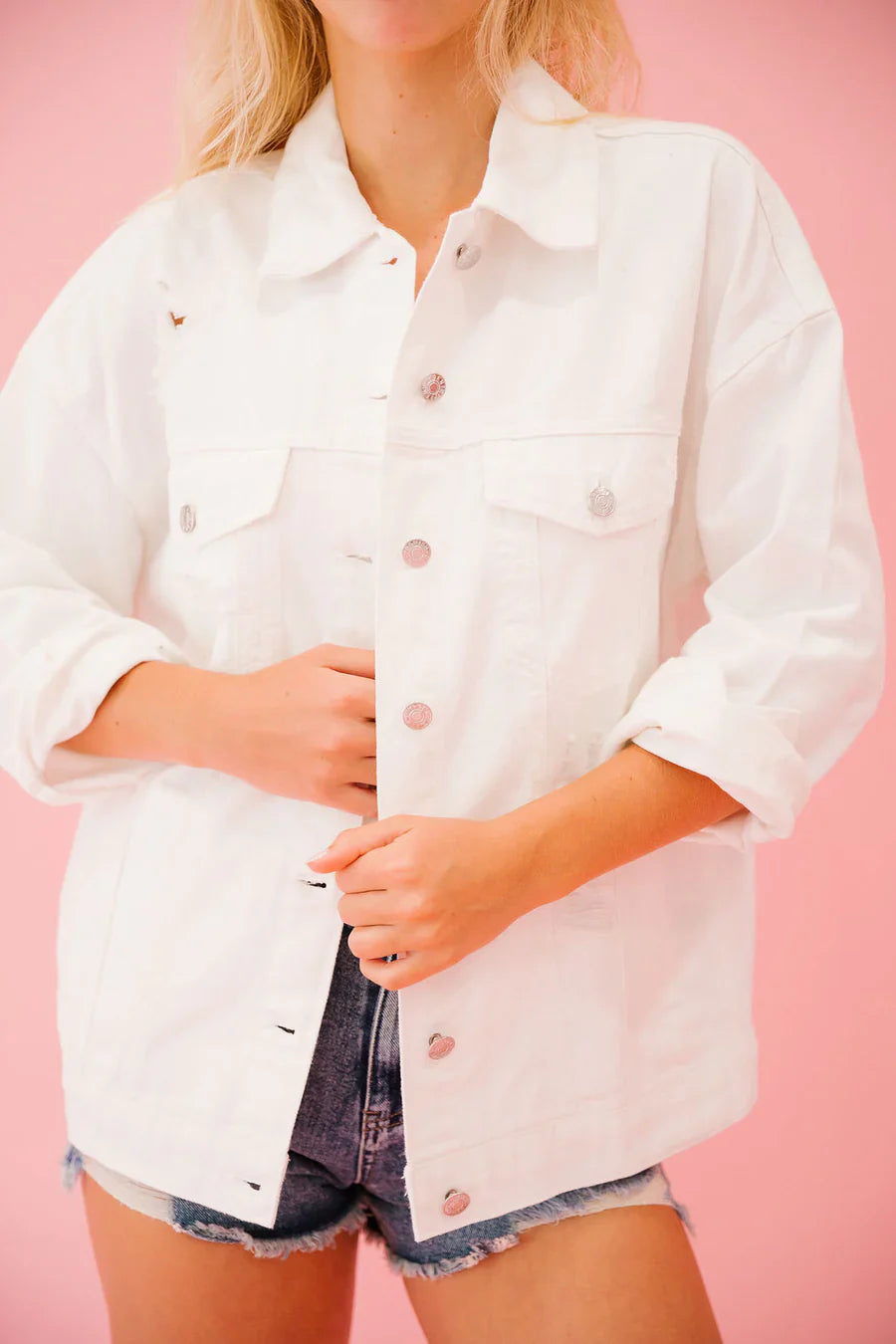 Judith March LAND OF THE FREE DENIM JACKET