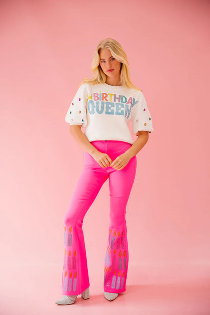Judith March BIRTHDAY CANDLES PINK FLARES