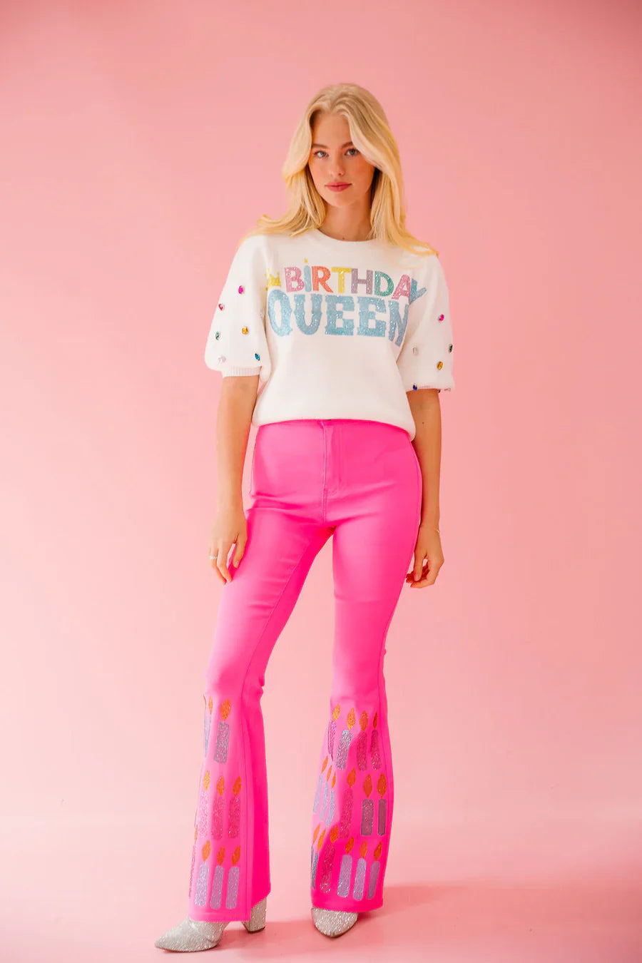 Judith March BIRTHDAY CANDLES PINK FLARES