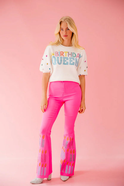 Judith March BIRTHDAY CANDLES PINK FLARES