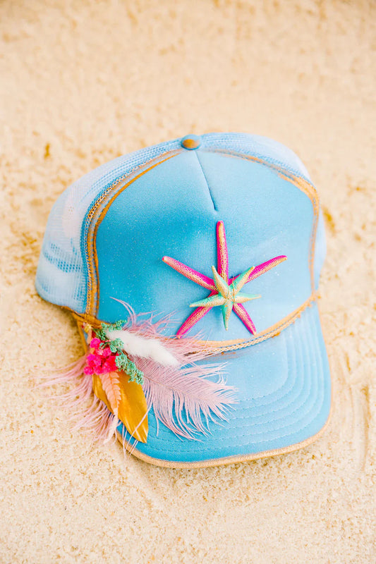 Judith March STAR OF THE SHORE TRUCKER HAT
