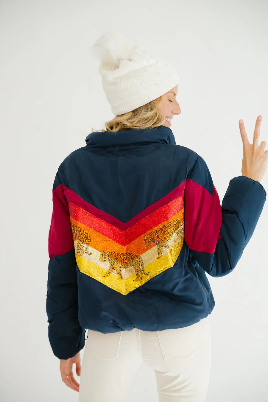 Judith March TIGER DREAMS PUFFER JACKETS