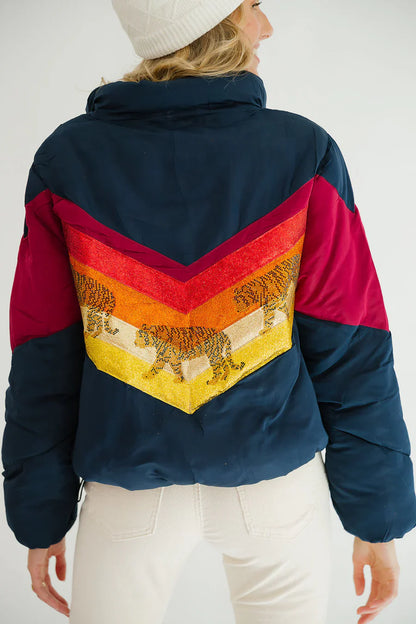 Judith March TIGER DREAMS PUFFER JACKETS