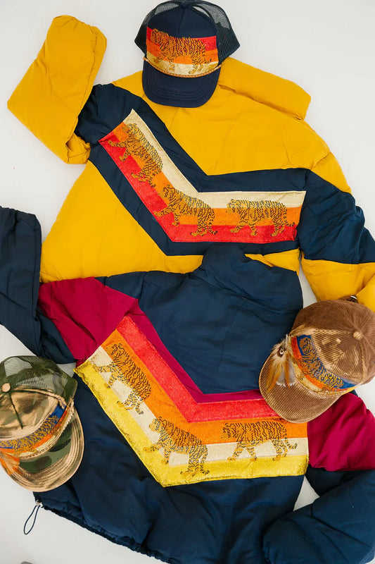 Judith March TIGER DREAMS PUFFER JACKETS