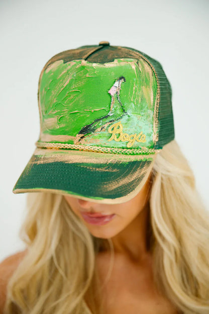 Judith March ABSTRACT BOGIE STRUCTURED HAT