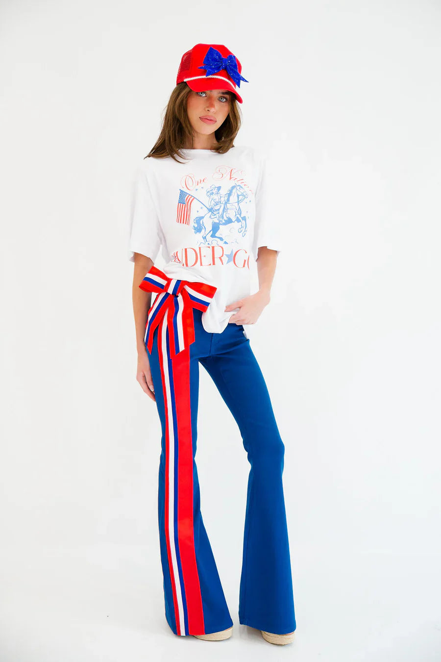 Judith March ONE NATION UNDER GOD TEE