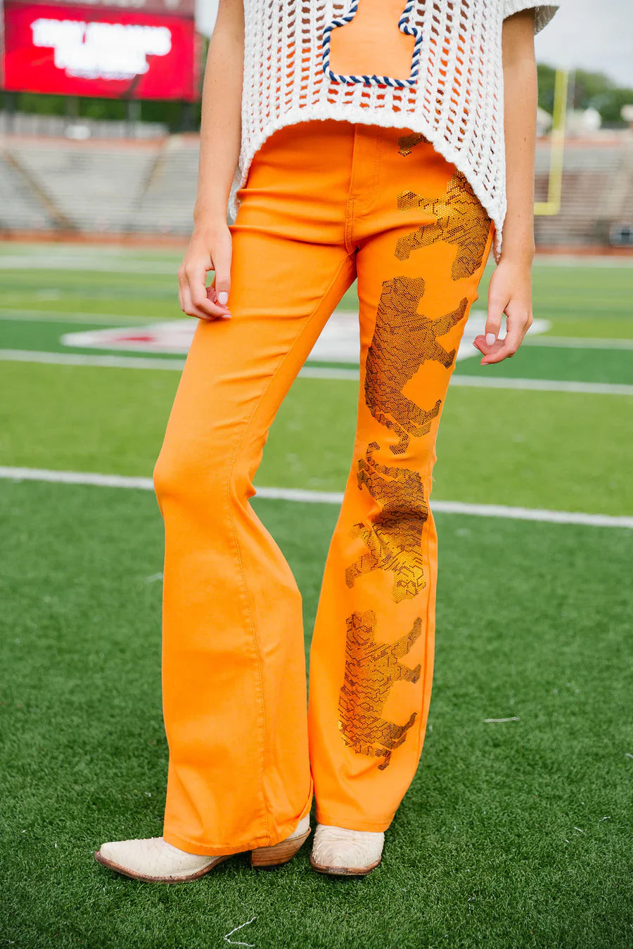 Judith March TIGER TOWN FLARES