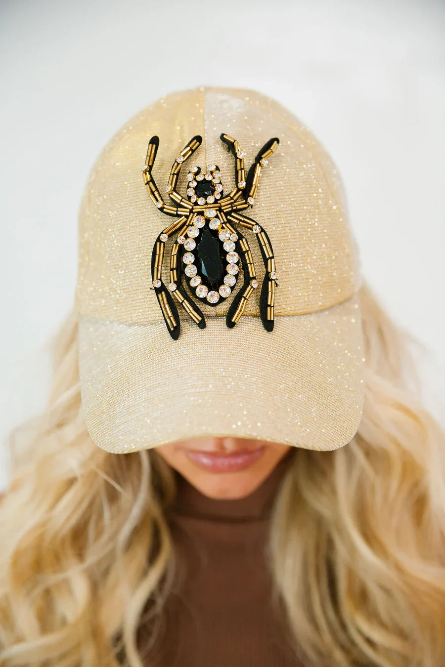 Judith March SPOOKY SPIDER BASEBALL HAT