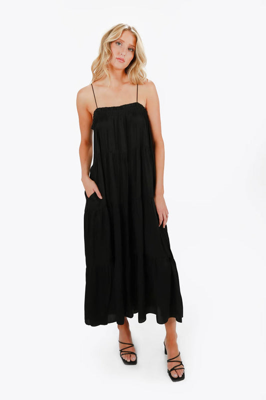 Tobi Elisse Cami Tiered Maxi Dress