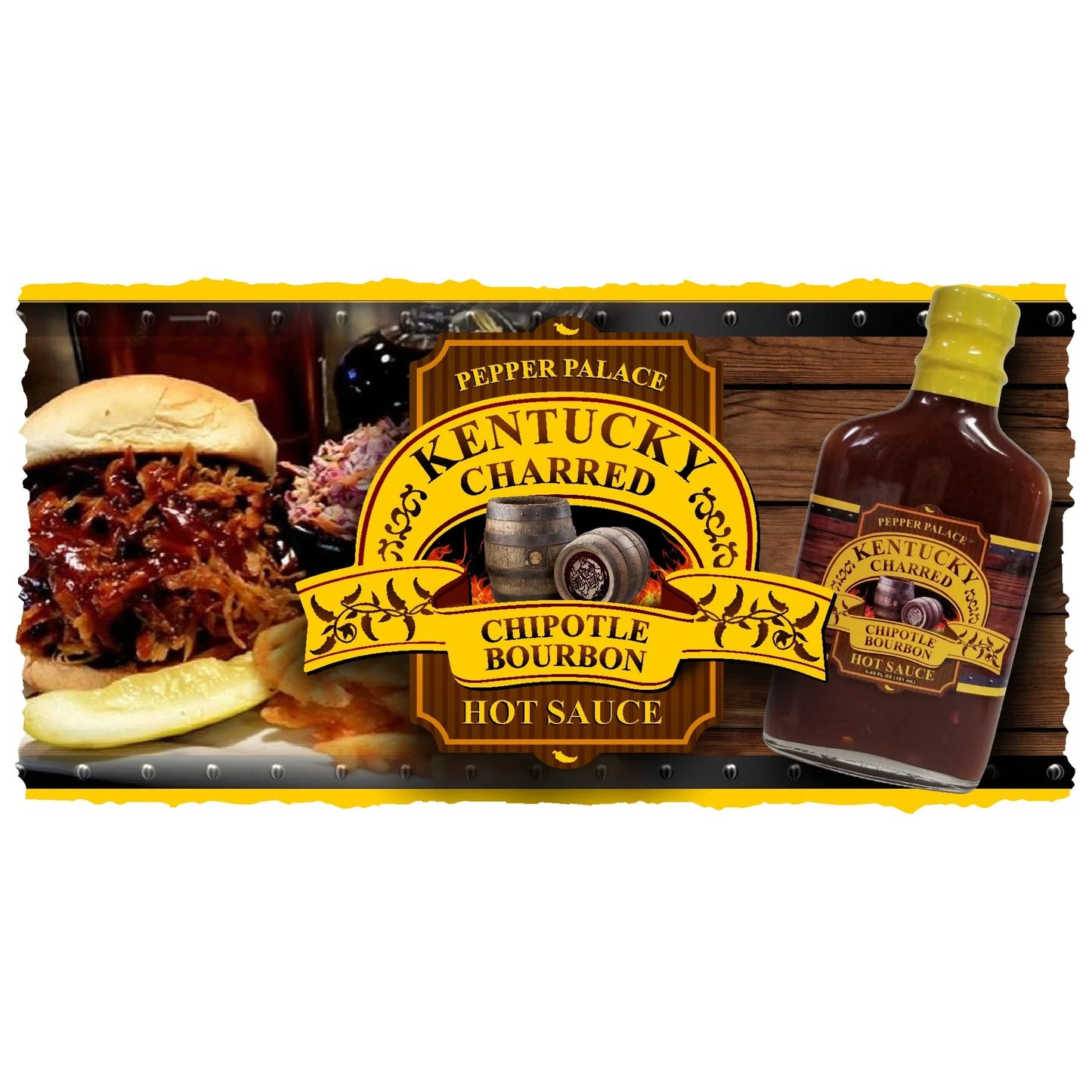 Pepper Palace Kentucky Charred Hot Sauce