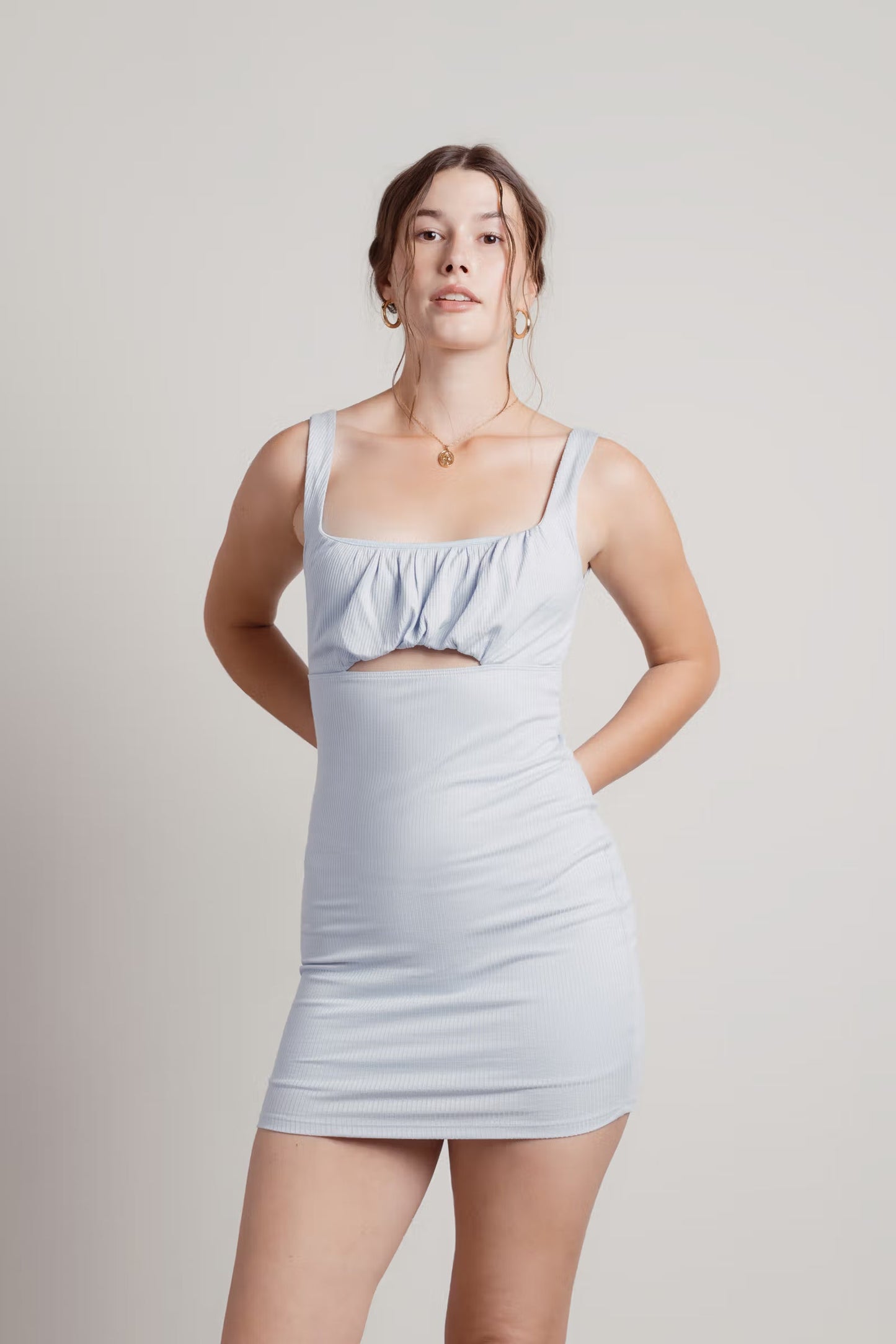 Tobi Thebe Cutout Bodycon Mini Dress x2