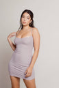 Tobi Running Late Cross Back Bodycon Mini Dress x2