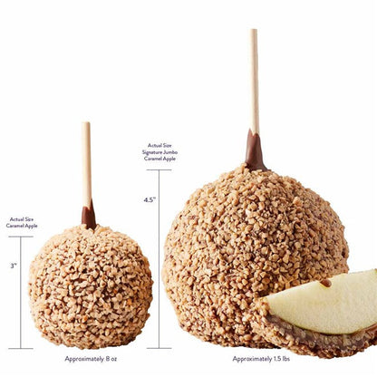 Mrs Prindables Toffee Walnut Happy Birthday Cupcake Jumbo Caramel Apple
