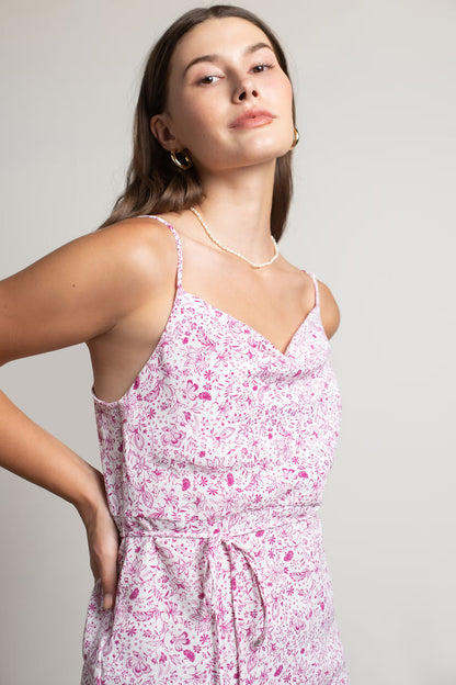Tobi Billie Boy Floral A-Line Mini Dress