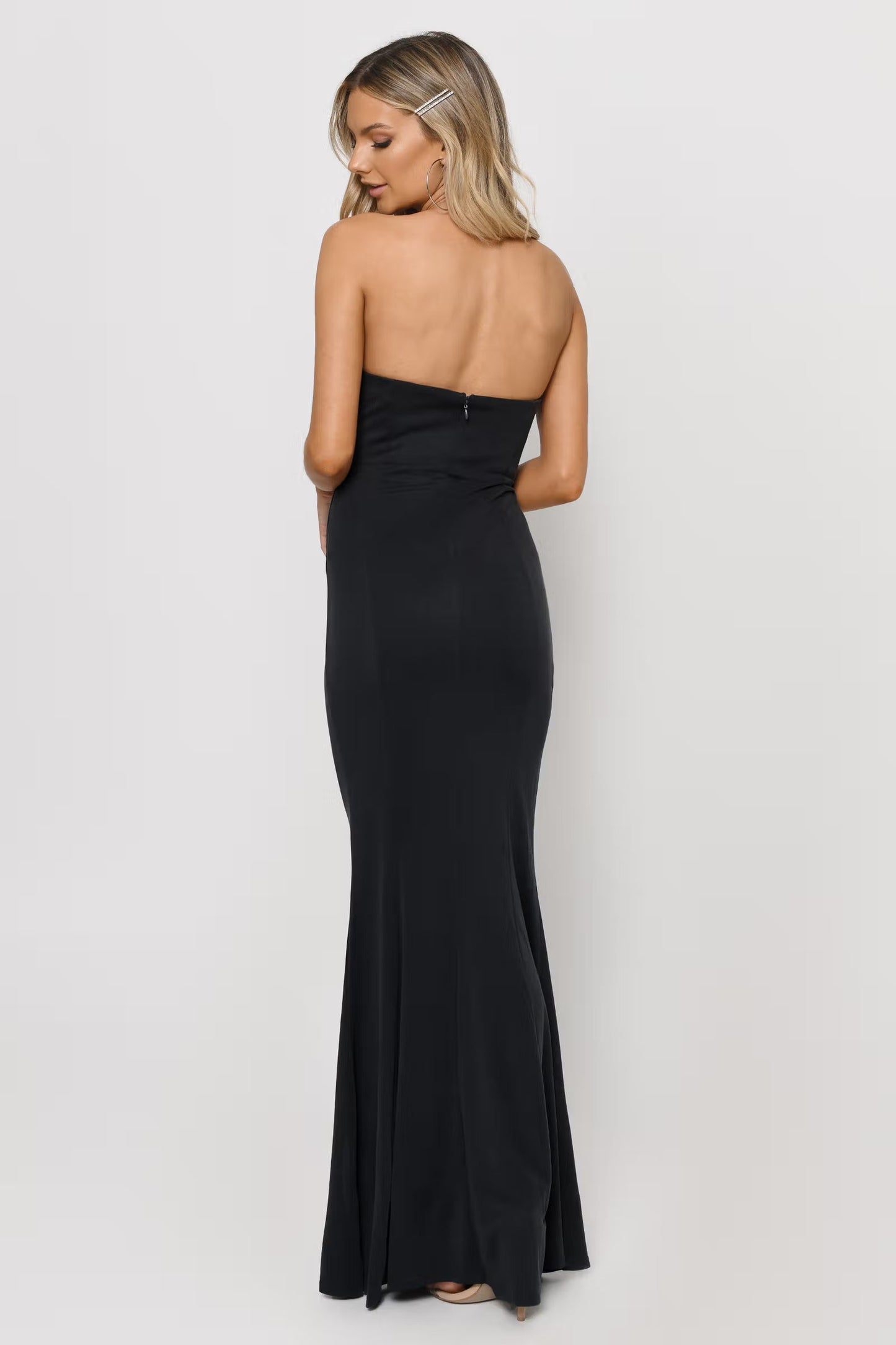 Tobi Jennifer Sweetheart Trumpet Maxi Dress