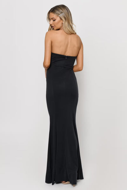 Tobi Jennifer Sweetheart Trumpet Maxi Dress