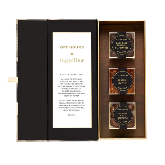 Sugarfina The Bourbon Collection 3 Piece Candy Bento Box