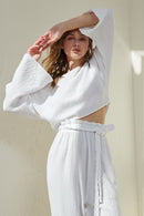 The Handloom Paloma Paper Bag Pants