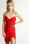 Tobi Keep It Up Ruched Bodycon Mini Dress